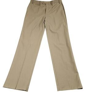 Lauren Ralph Lauren Dress Pants Men 36x34 Khaki‎ Total Comfort Classic Fit